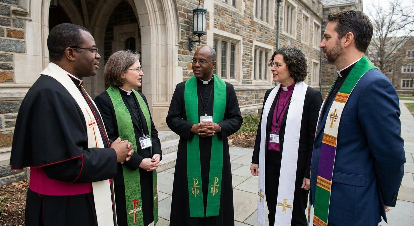 Chaplains at a GCCB gathering